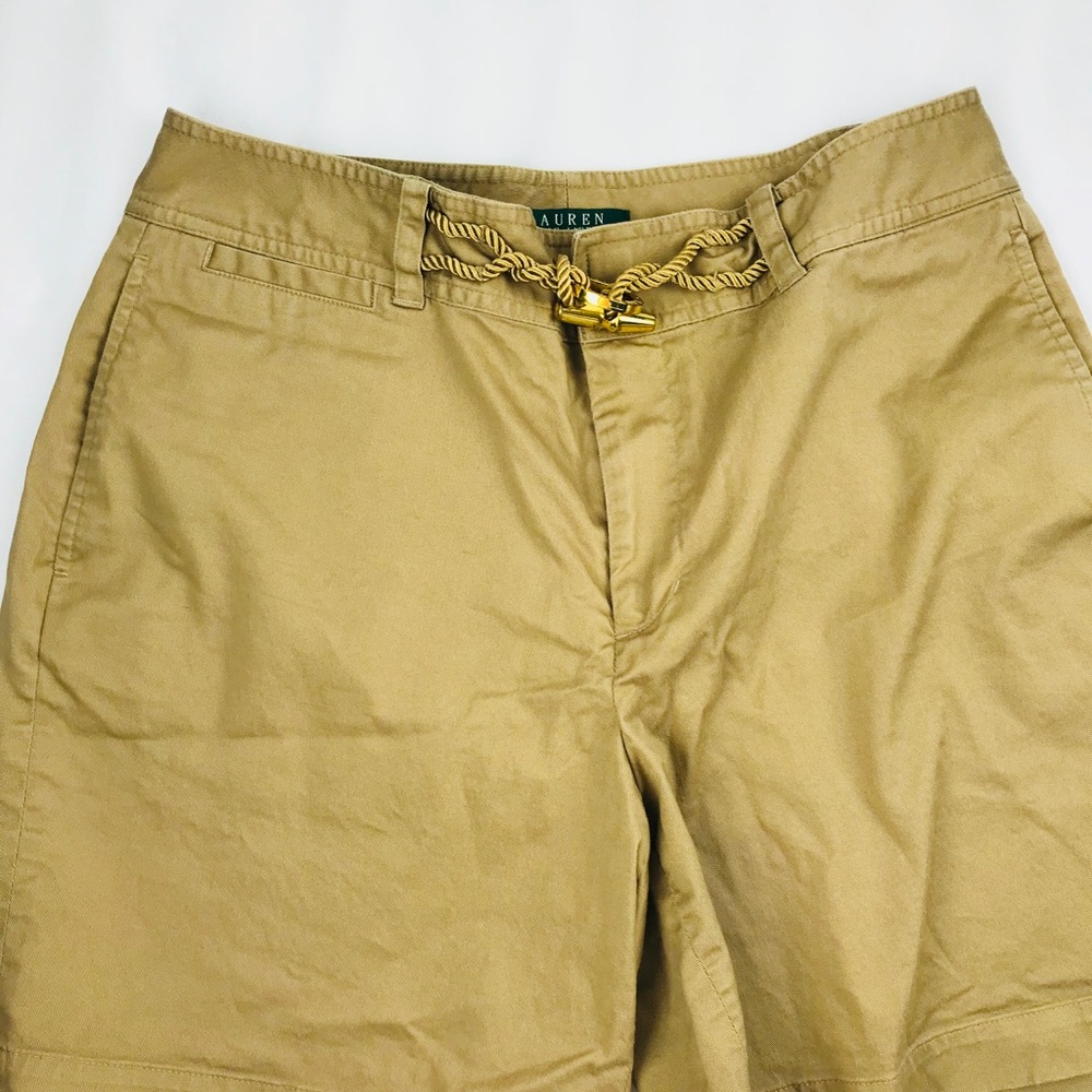 Ralph Lauren Shorts Tan Casual Walking LRL Size 8